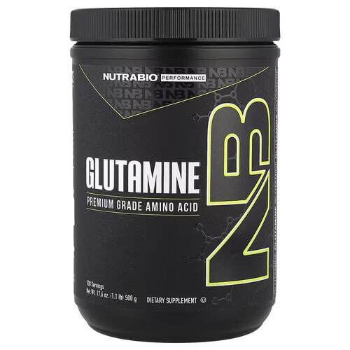 Nutrabio Labs谷氨酰胺补充剂氨基酸训练健身前