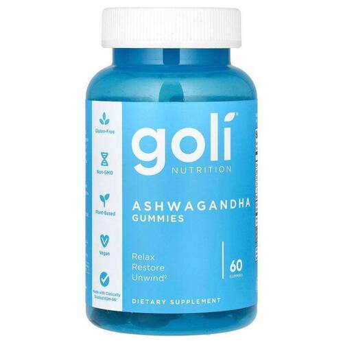 Goli Nutrition南非醉茄软糖混合浆果味肌肉放松修护健康好眠
