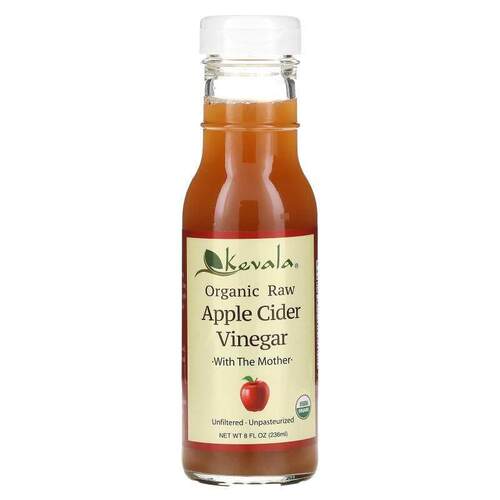 Kevala有机未加工苹果醋含醋母饮品进口健康清爽好喝日常解腻佐餐