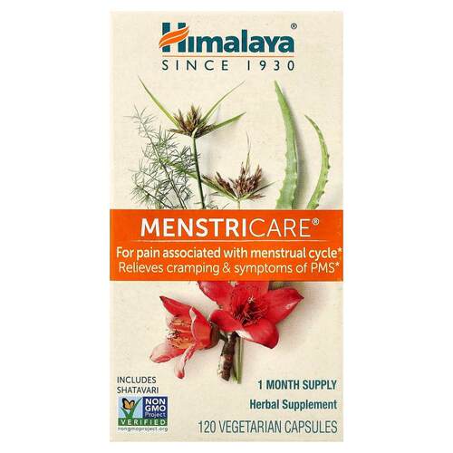 Himalaya,MenstriCare，120 粒素食胶囊