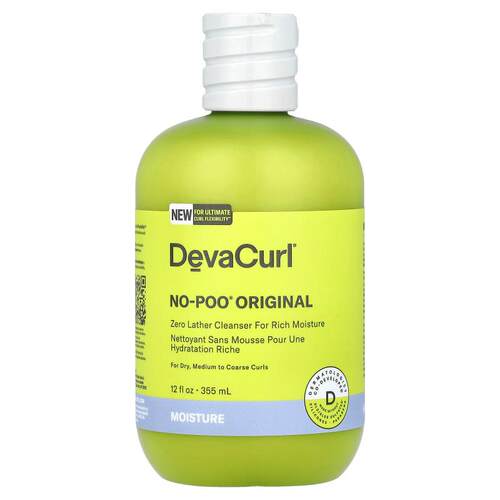 DevaCurl,No-Poo® Original，无泡沫清洁乳，适合干燥的中性至粗