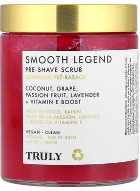 Truly Beauty,Smooth Legend Pre-Shave Scrub, 6 fl oz (180 ml)