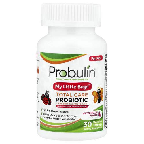 Probulin,My Little Bugs™，儿童全护理益生菌 + 益生元和益生素3