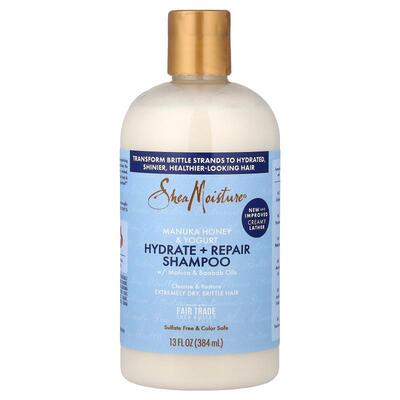 SheaMoisture,麦卢卡蜂蜜和酸奶，含玛芙拉油和猴面包树油的补水