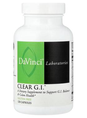 DaVinci Laboratories,Clear G.I.™，120 粒胶囊