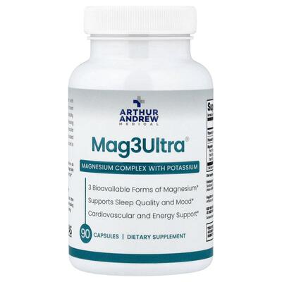 Arthur Andrew Medical,Mag3Ultra™，90 粒胶囊