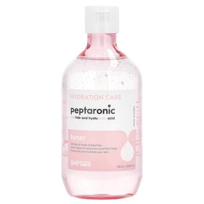 SNP,Prep Peptaronic，肽和透明质酸，爽肤水，10.82 液量盎司（3