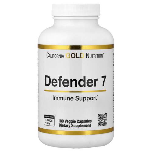California Gold Nutrition,Defender 7，含维生素 A、C、D3、B6