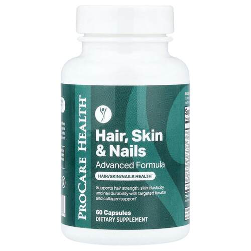 ProCare Health,Hair, Skin Nails, 60 Capsules