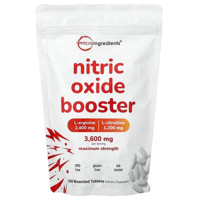Micro Ingredients,Nitric Oxide Booster, Maximum Strength, 24