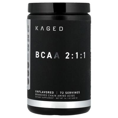 Kaged,支链胺基酸 2:1:1，原味，14.1 盎司（400 克）