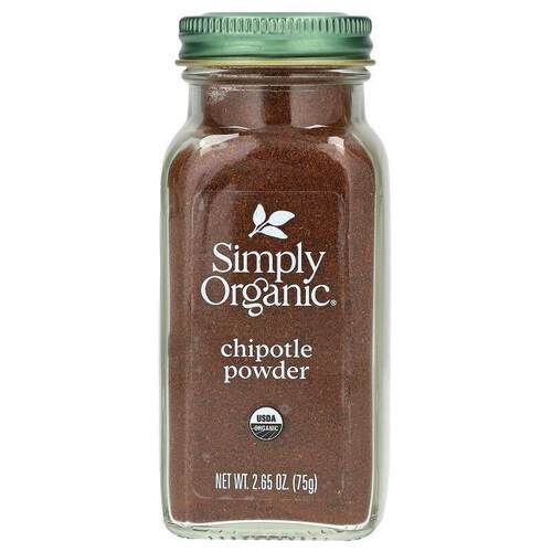 Simply Organic,有机墨西哥辣椒粉，2.65 盎司（75 克）