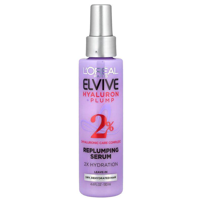 欧莱雅,Elvive，Hyaluron + Pump，丰盈精华，适用于干性脱水发质