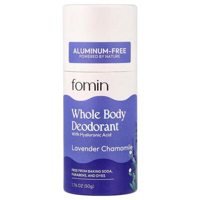 fomin,Whole Body Deodorant, Aluminum-Free, Lavender Chamomil