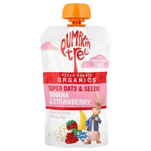 Pumpkin Tree Organics,Peter Rabbit™ Organics，有机水果泥，超