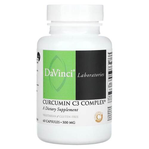 DaVinci Laboratories,姜黄 C3 复合物，500 毫克，60 粒胶囊