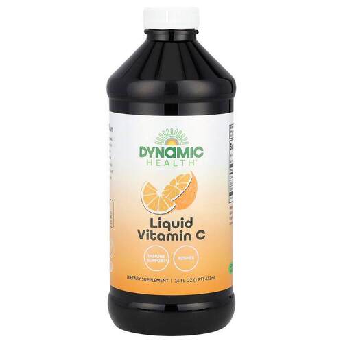 Dynamic Health,液体维生素 C，天然柑橘味，16 盎司（473 毫升）