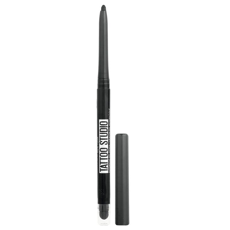 Maybelline,Tattoo Studio，自动凝胶眼线笔，010 全黑，0.01 盎2