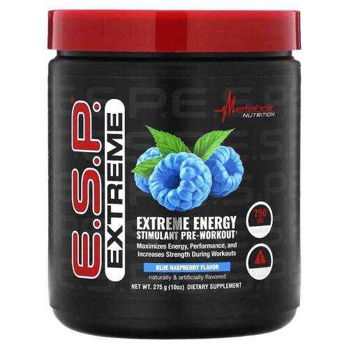 Metabolic Nutrition,E.S.P.锻炼前极限能量刺激，蓝树莓味