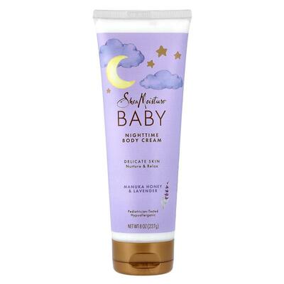 SheaMoisture,孩子夜间身体霜麦卢卡蜂蜜和薰衣花草