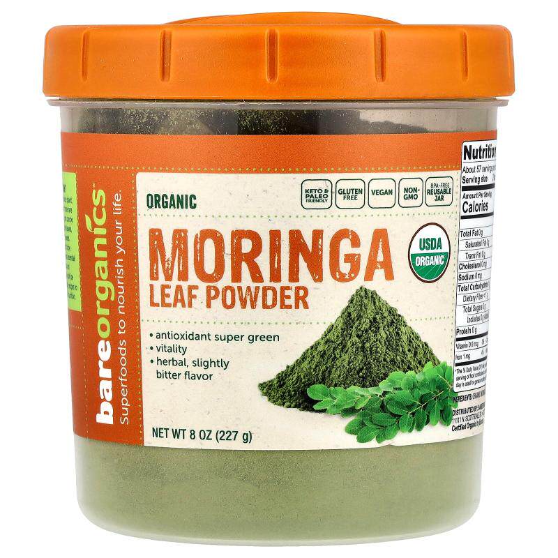 BareOrganics,有机辣木叶粉