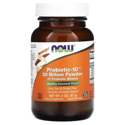 诺奥,Probiotic-10 Powder，500 亿，2 盎司（57 克）（每克 500