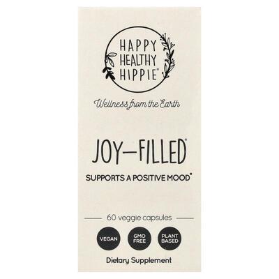 Happy Healthy Hippie,Joy-Filled®，支持积极情绪，60 粒素食胶