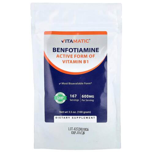 Vitamatic,苯磷硫胺，3.5 盎司（100 克）