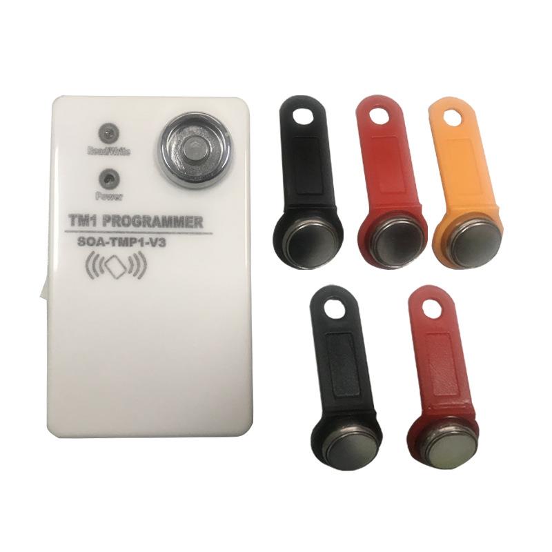 TM卡读写器 门禁读卡器 RW1990卡 EM4305复制机 ibutton 智能卡