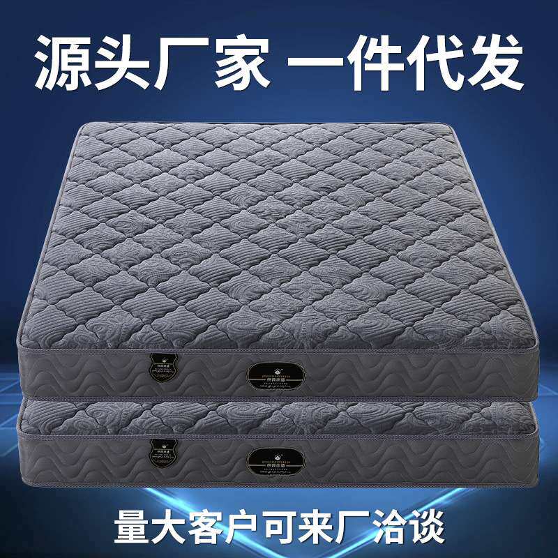 弹簧床垫加厚20CM席梦思床垫1.5米1.8米乳胶椰棕软硬两用支持