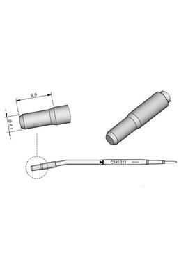 西班牙 JBC C245313 塑料用烙铁头Ø 4,1 C245-313