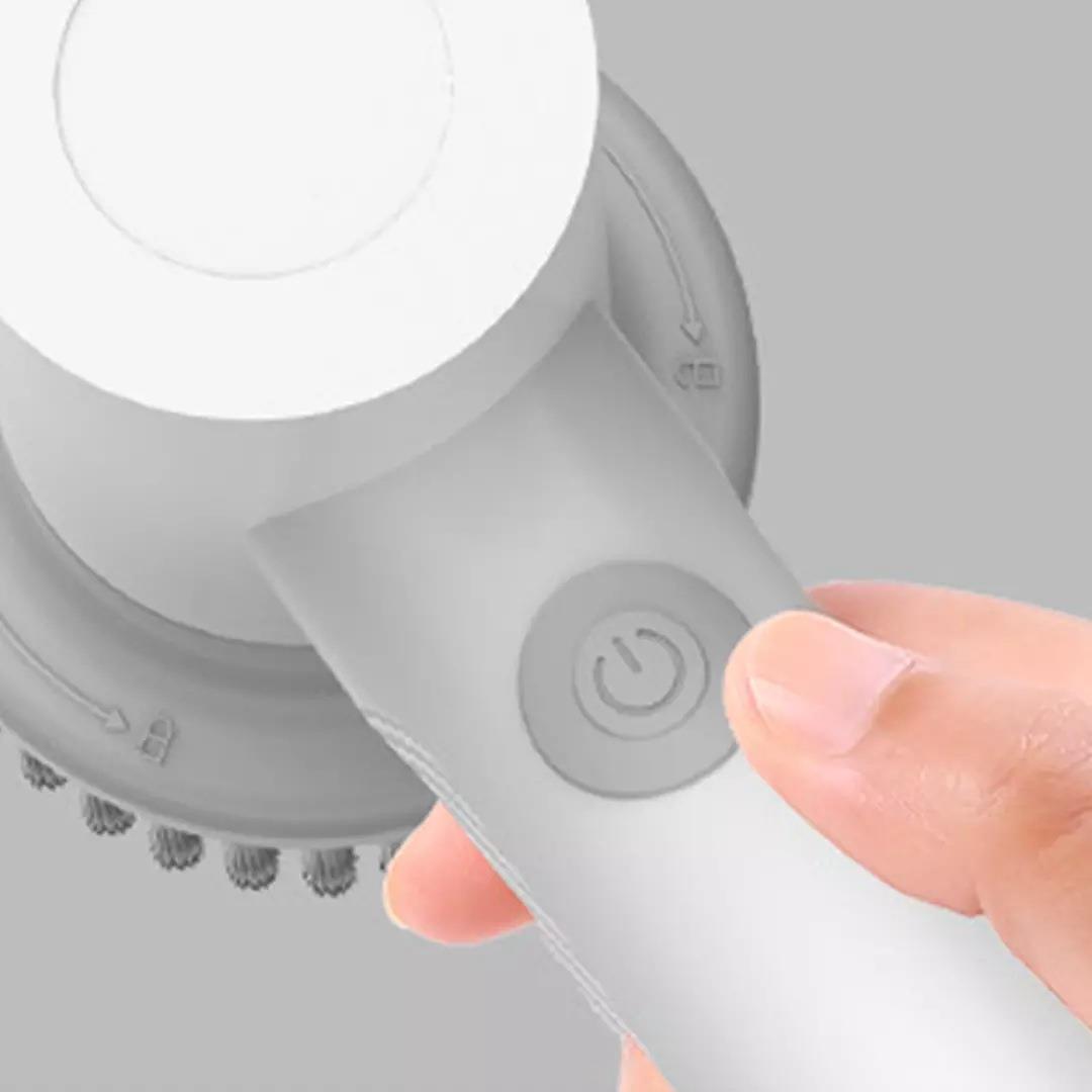 小达电动清洁刷无线家用厨房灶台防水刷子多功能洗碗刷锅神器