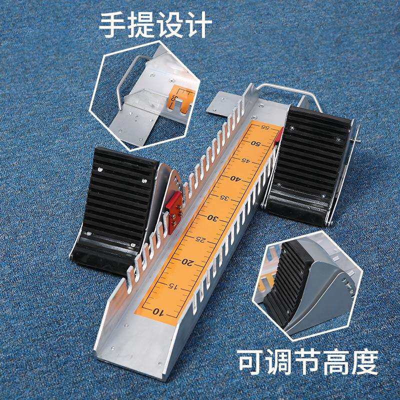 起跑器田径比赛专用助跑器可调节塑胶跑道铝合金训练中考起蹬器