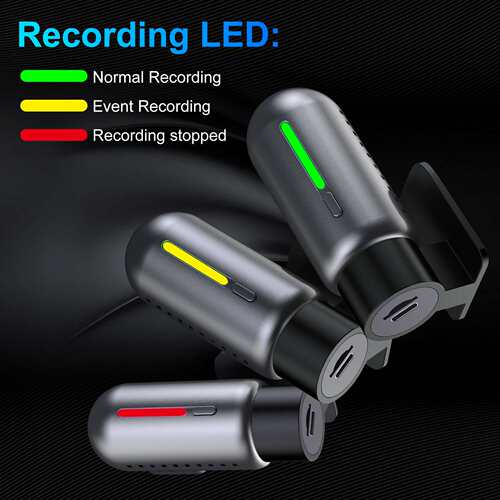 New 2Kdash camera car Wifi dvr hd Night Vision Front Camera