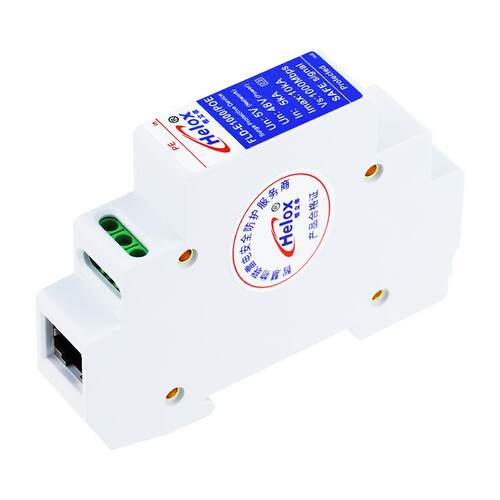 恒立信高清千兆网POE防雷器 POE网络信号浪涌保护器FLD-E1000/POE