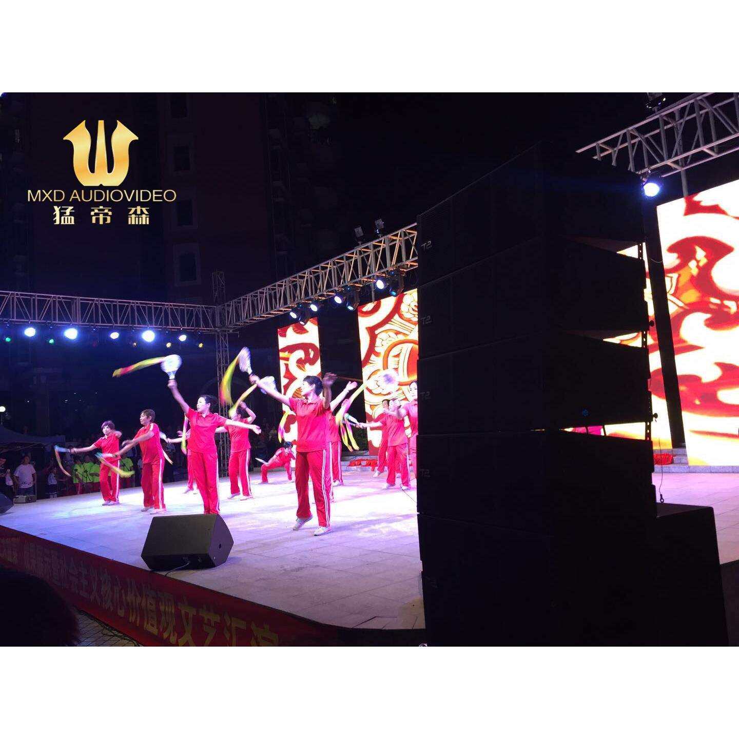 MT125 双15寸专业舞台 演出音响 户外排练演艺婚庆音箱套装设备