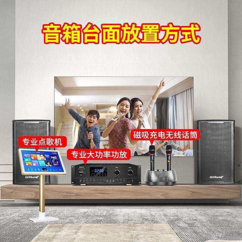 奇声家庭KTV音响套装家用电视K歌舞蹈会议室音箱全套组合客厅豪华