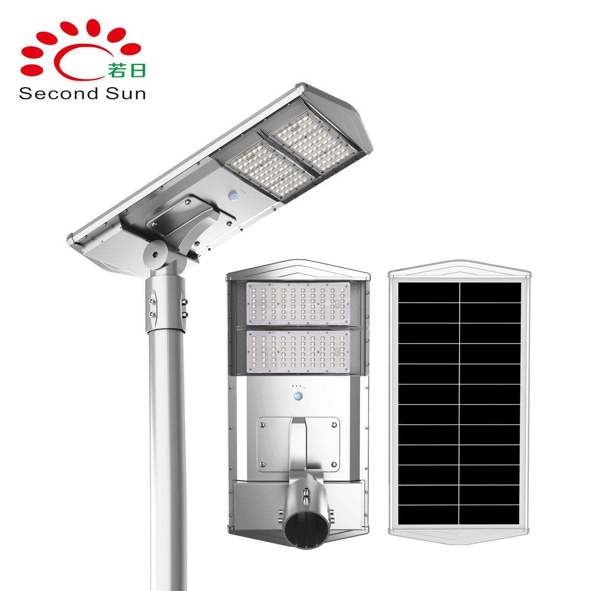 世纪阳光出口20W30W40W60W80W一体化太阳能路灯壁灯花园灯超亮