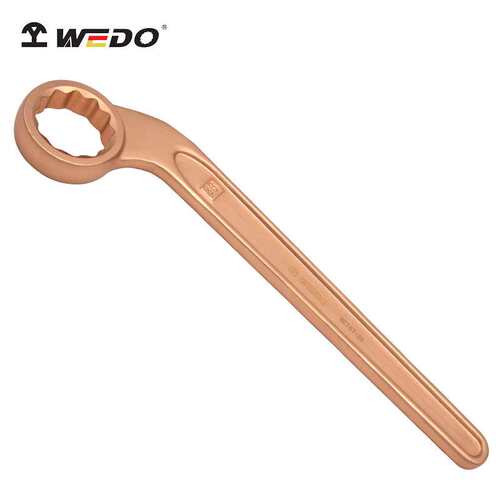 WEDO 维度 BE157 防爆铍铜弯柄单头梅花扳手 无火花工具 ()