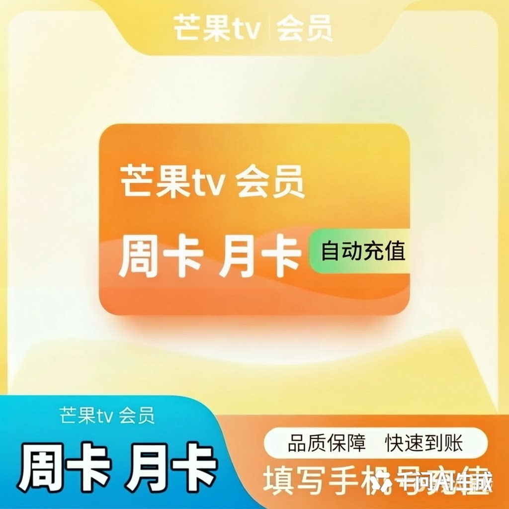 芒果VIP视频芒果tv会员7天周卡1天一个月月卡季卡3天充自己号图片