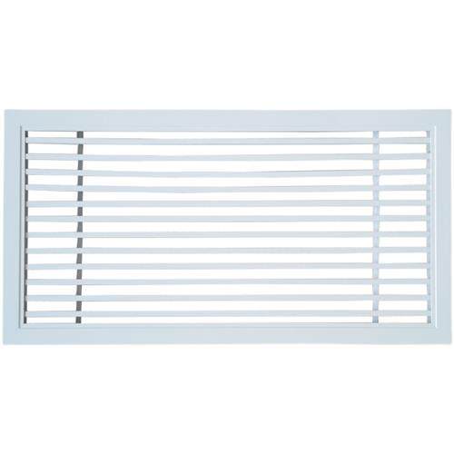 铝合金中央空调通出风口百叶0度条型ABS加长线条装饰双层格栅定制