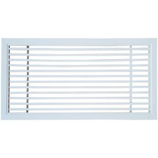 铝合金中央空调通出风口百叶0度条型ABS加长线条装饰双层格栅定制