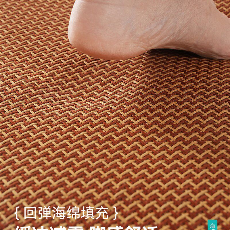 凉席双面床垫宿舍学生单人大学生专用加厚软垫两用午睡垫四季通用