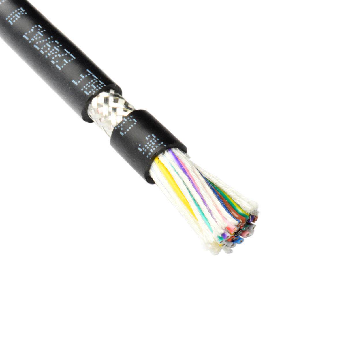 胜牌屏蔽UL2464电子线 23AWG/2芯 电源线 连接线材厂家制