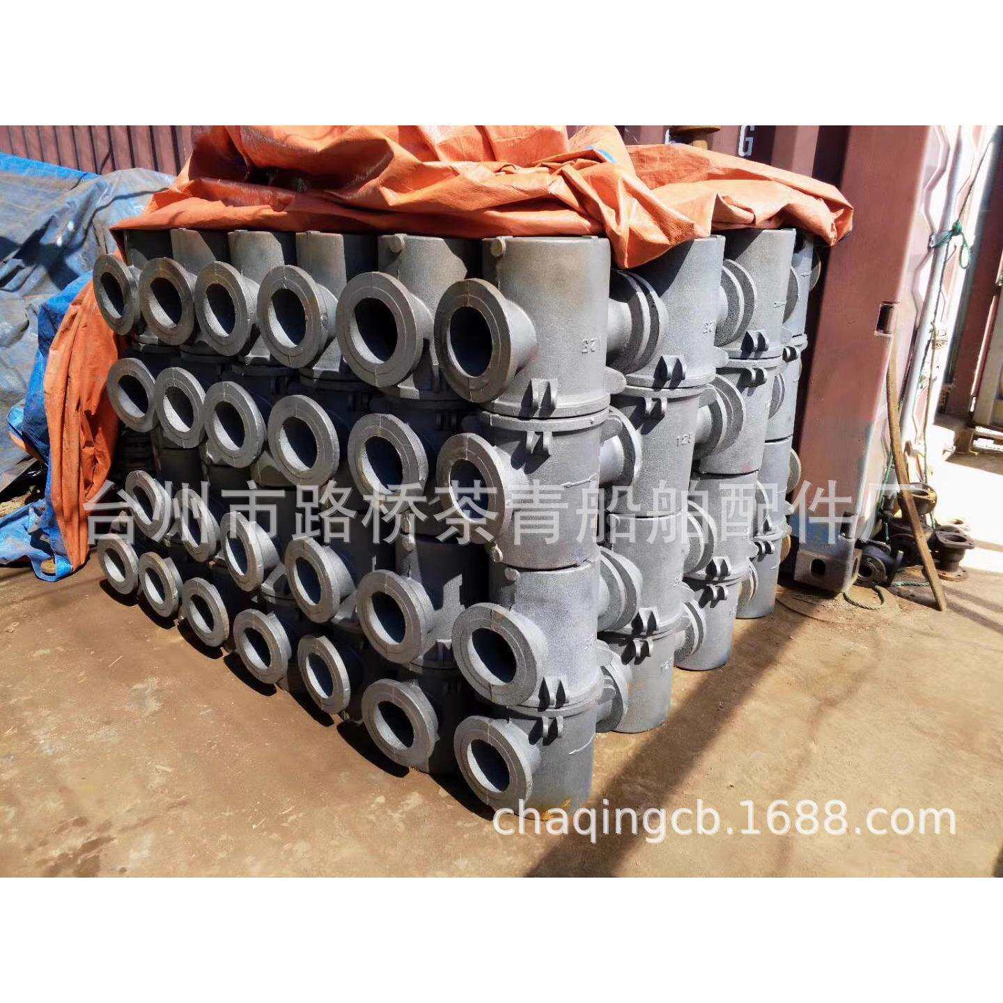 船用粗水滤器海水滤器蓝式滤器DN50 65 80 100 125