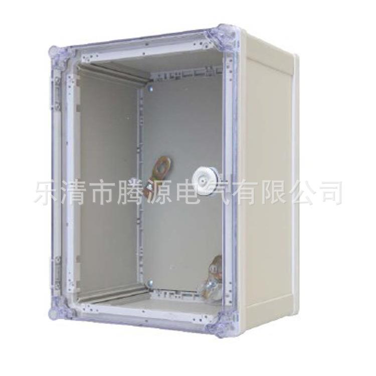 厂家供应PVC透明配电箱 500*400*260mm耐腐塑料电表箱 防水仪表箱