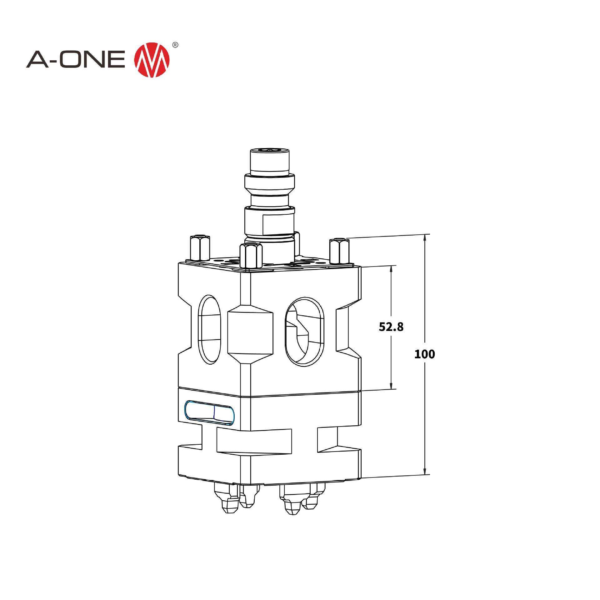 A-ONE电火花机EDM夹具50V延长杆 电火花成型放电加工工装夹具