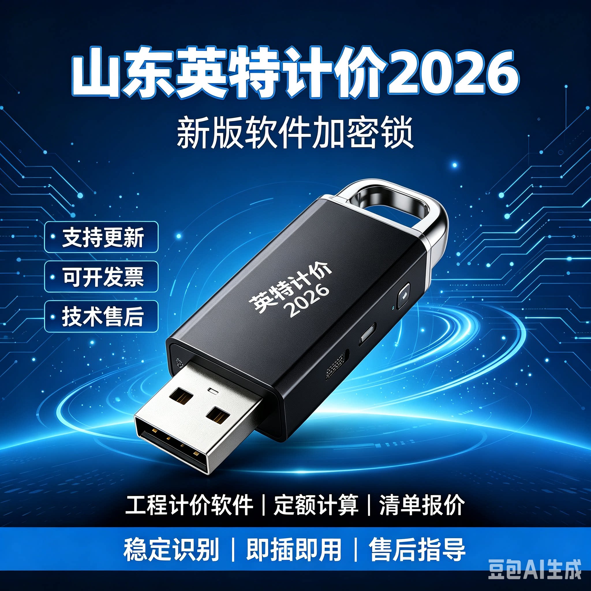 山东英特计价2026软件加密锁