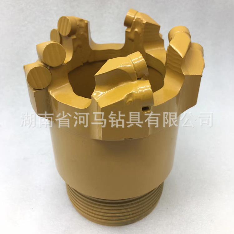 89扩113三角尖片波纹片外肋骨金刚石复合片钻头 矿山钻采机械设备