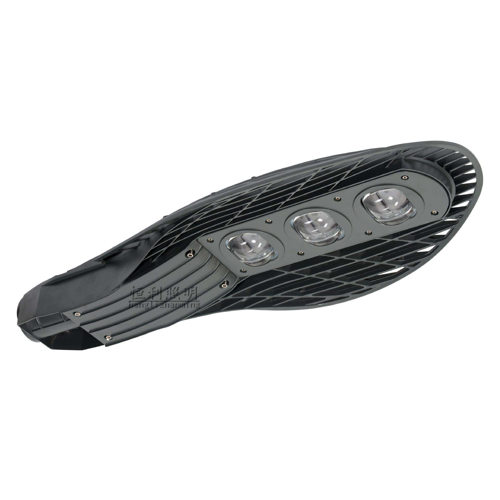 厂家直销led网拍路灯外壳套件50W100W150W压铸铝网格路灯外壳套件